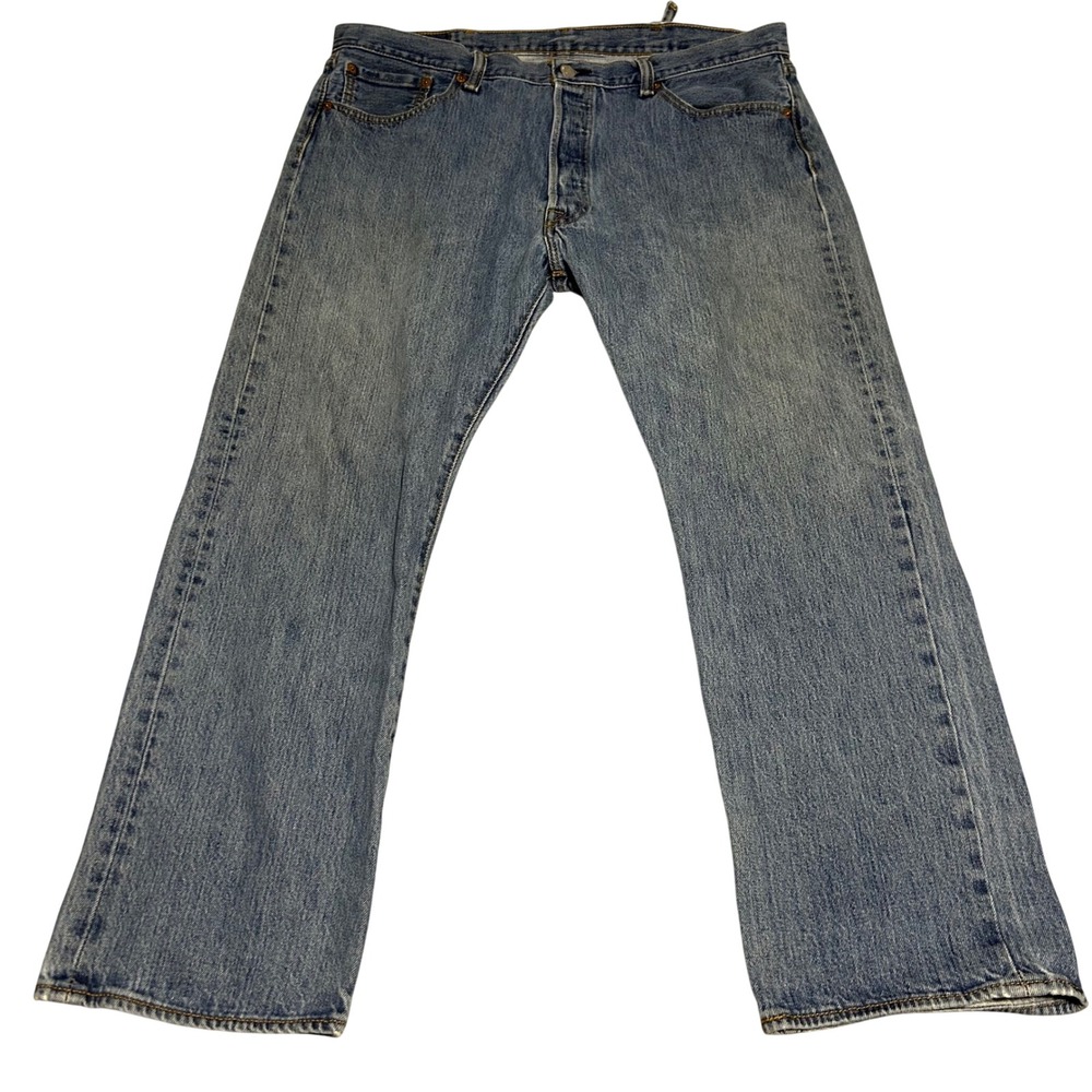 VTG Levi's 501 XX Jeans Mens W38 L30 Blue Straight Leg Button Fly Denim Pants
